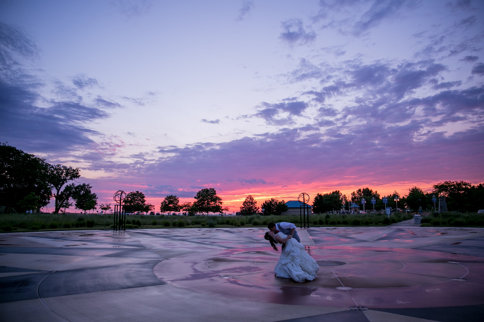 Nicole & Kyle summer wedding inspiration
