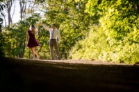 Monica & Vu 8/12/17 Twirling his soon-to-be wife in the middle of a beautiful green forest. The couple spends this moment with one another just cherishing this shining memory and the possibilities of a thousand more.