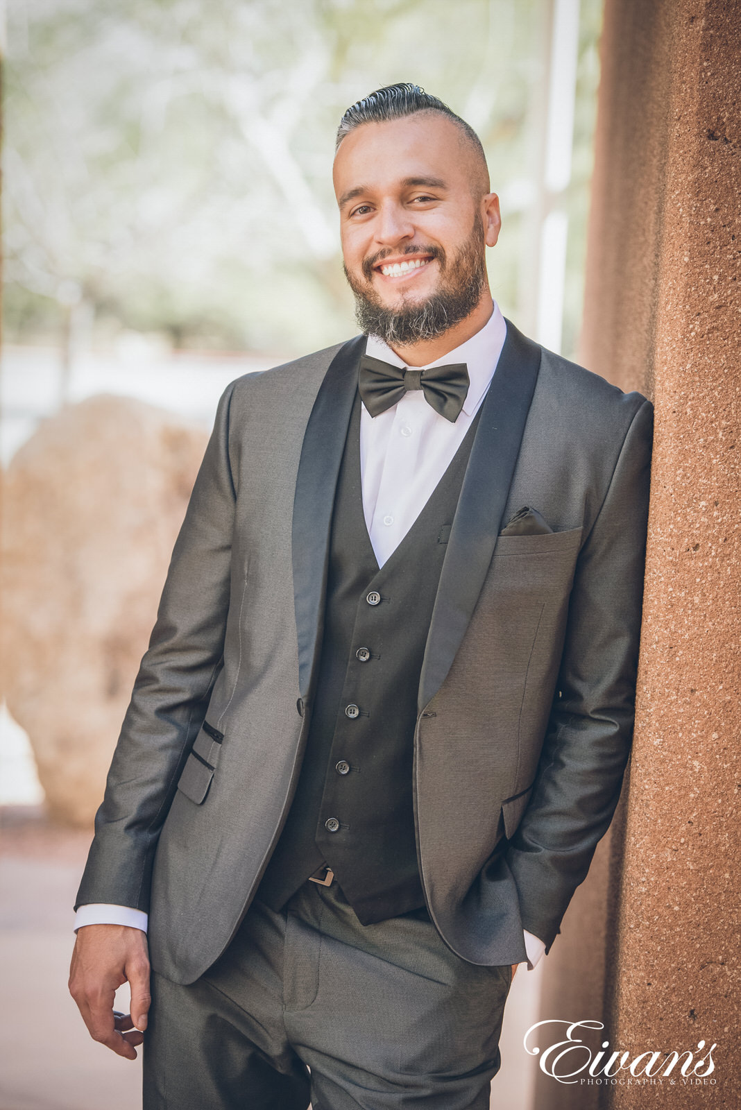 portrait of groom