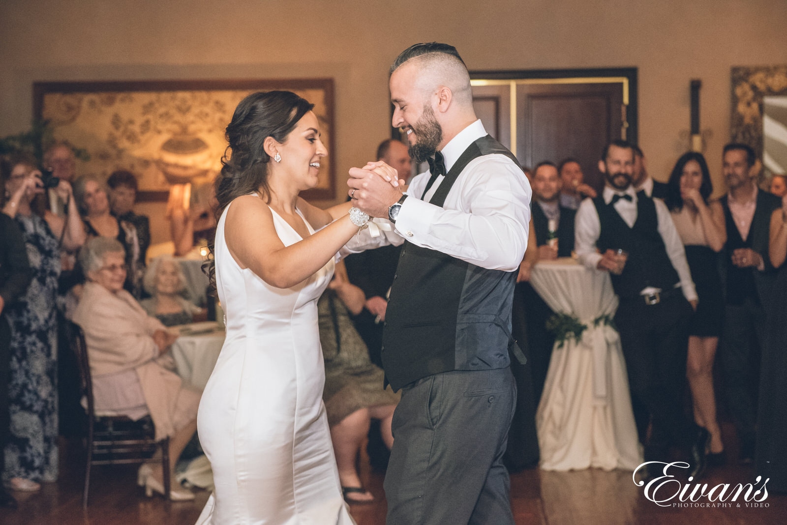 married man and woman dancing