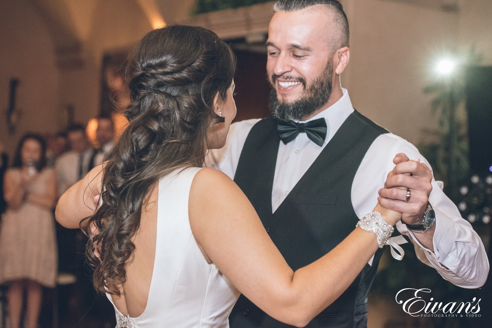 man and woman dancing