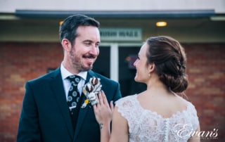 image of a couple of their wedding day