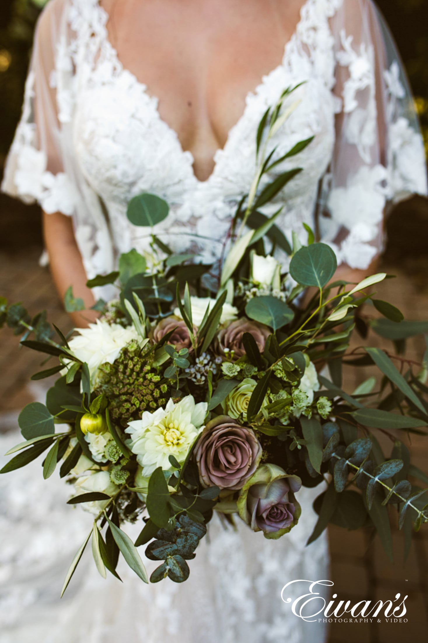 image of a bridal bouquet