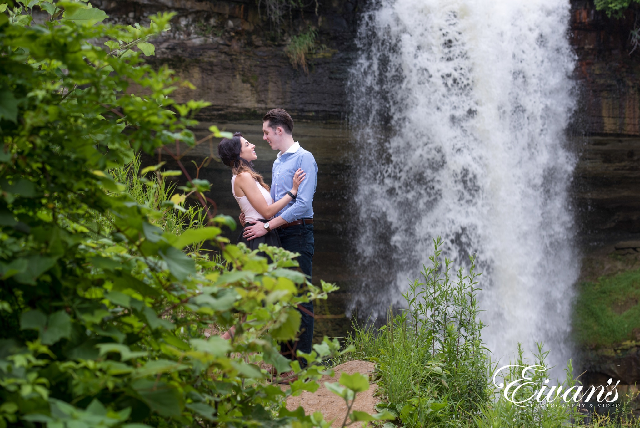 image of an engaged couple