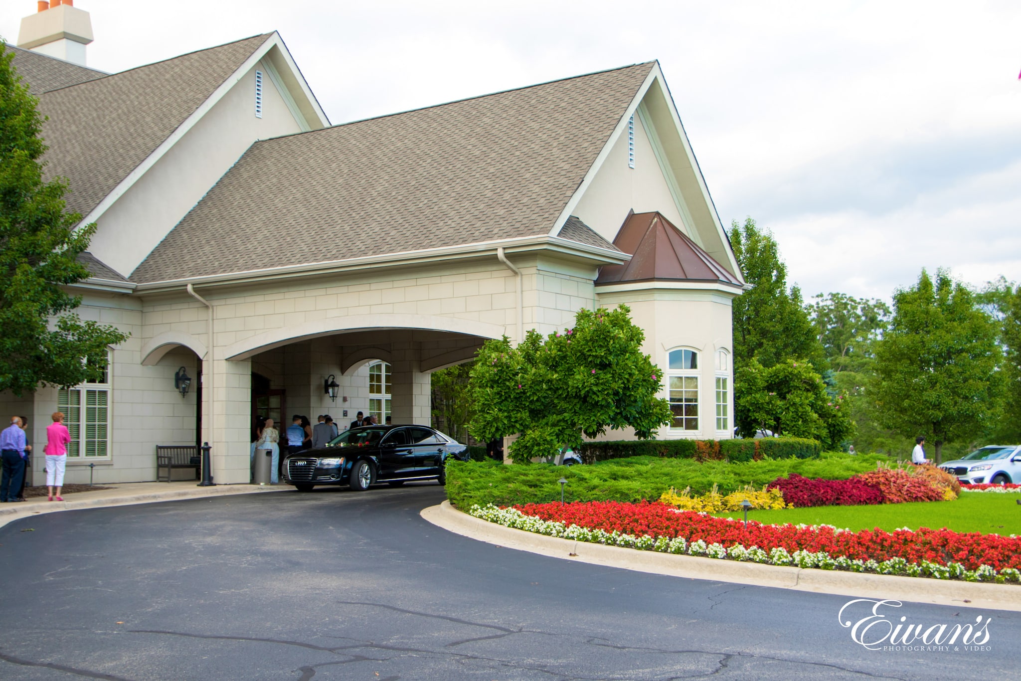 Nuptials With The Scenic View Crystal Tree Country Club