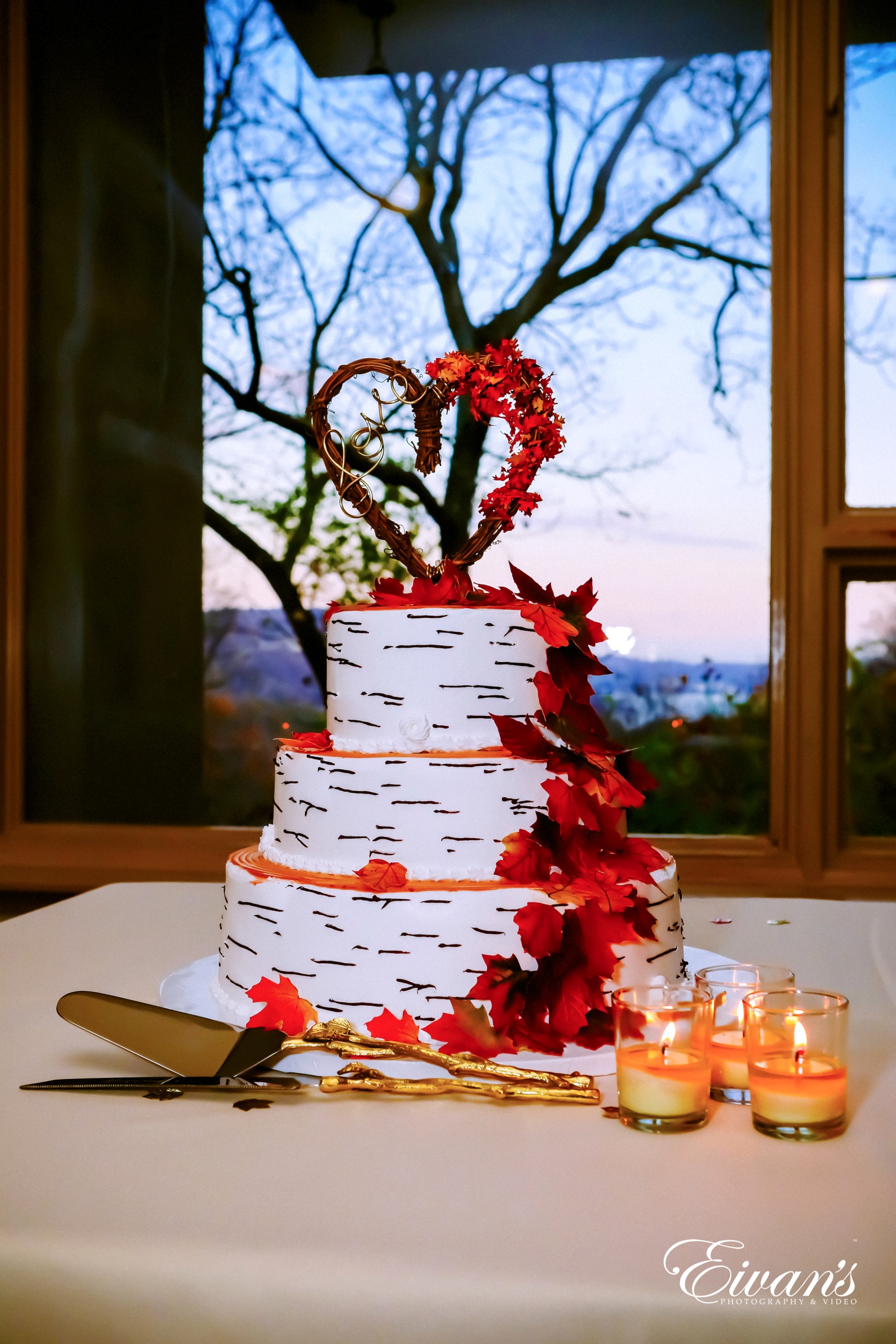 white and red cake on white ceramic plate