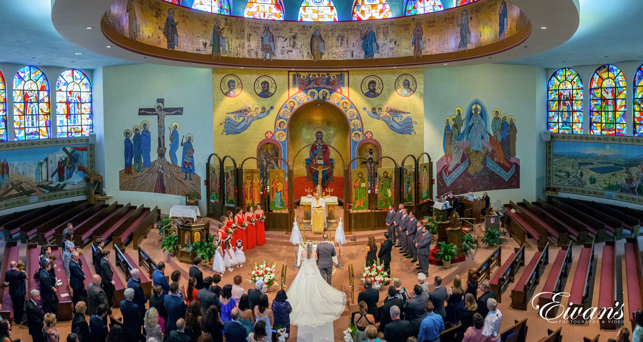 people sitting on chair inside church