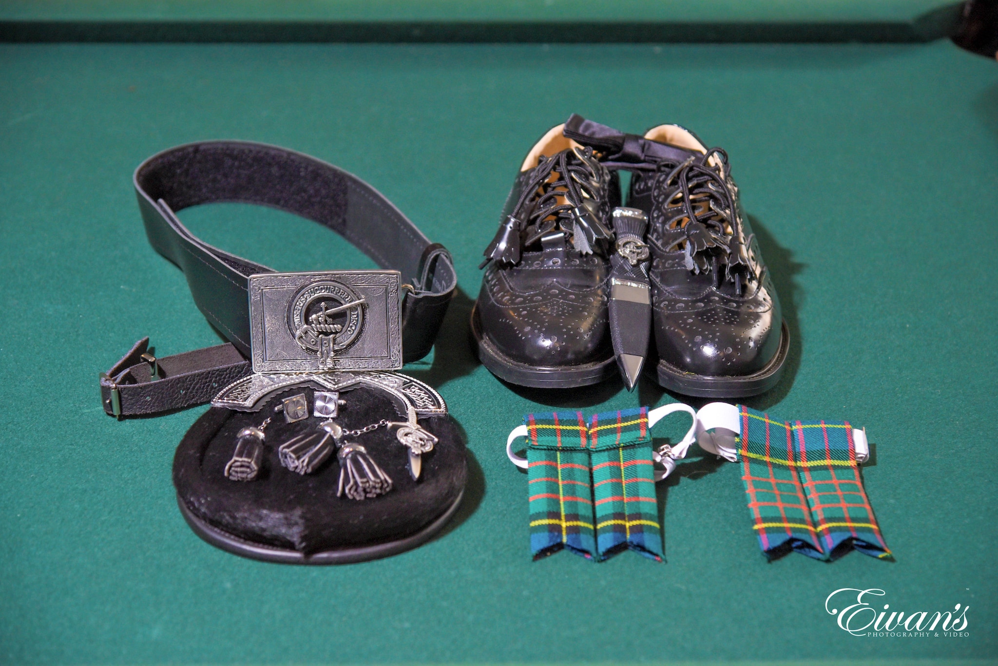 black leather lace up boots