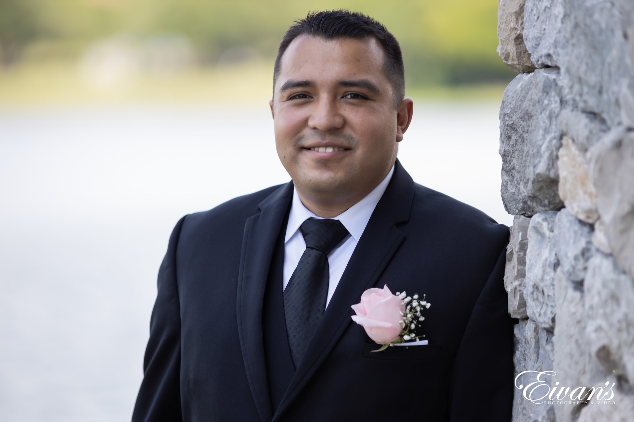 man in black suit jacket