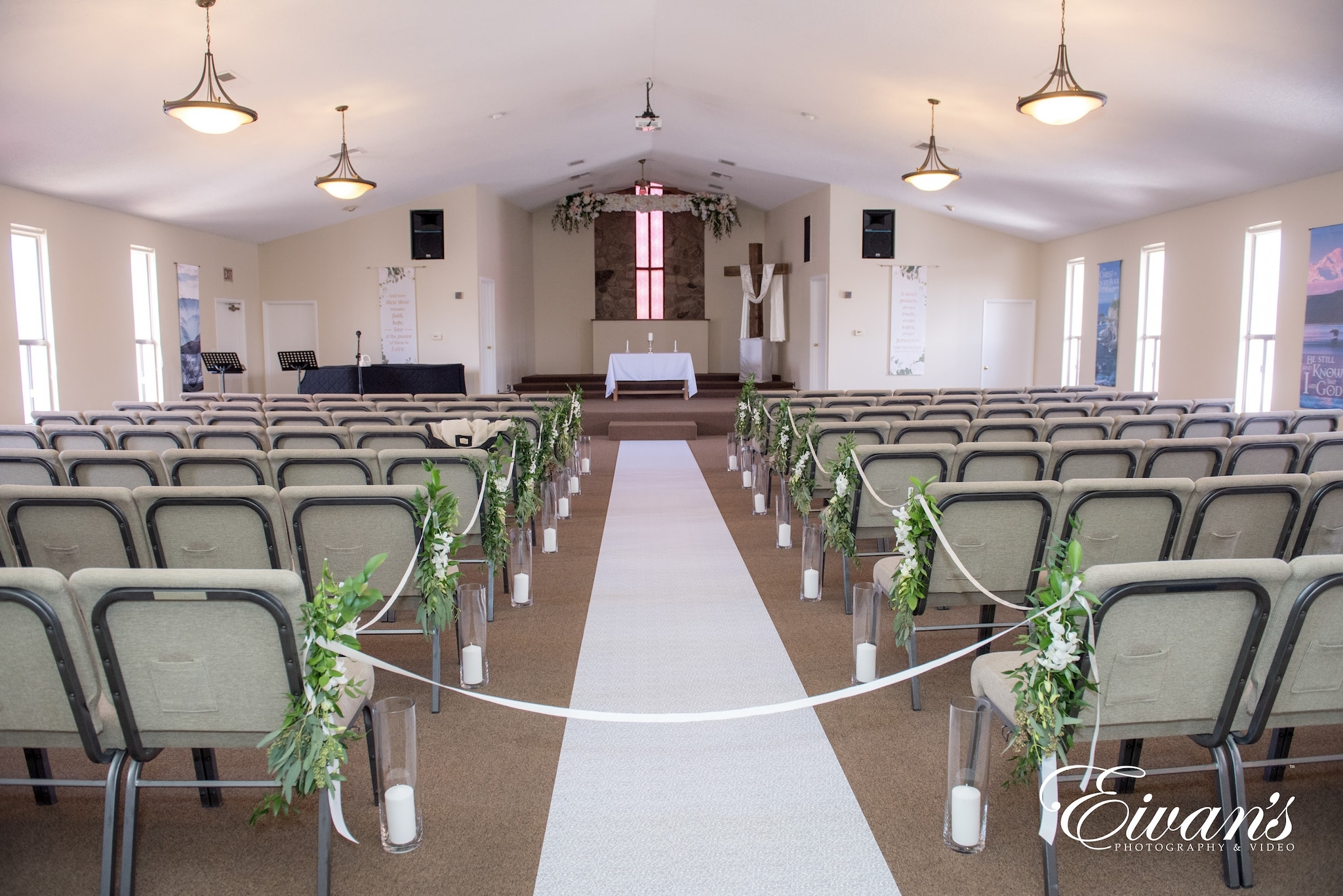 Church wedding deco discount