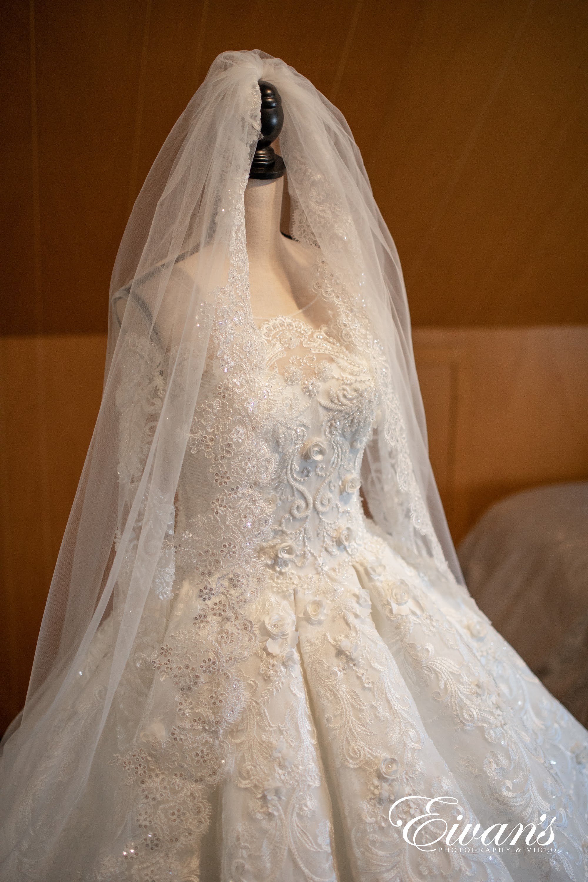 Elegant High Neck Muslim Wedding Dress Lace Long Sleeves Ivory Arabic Ball  Gowns | eBay